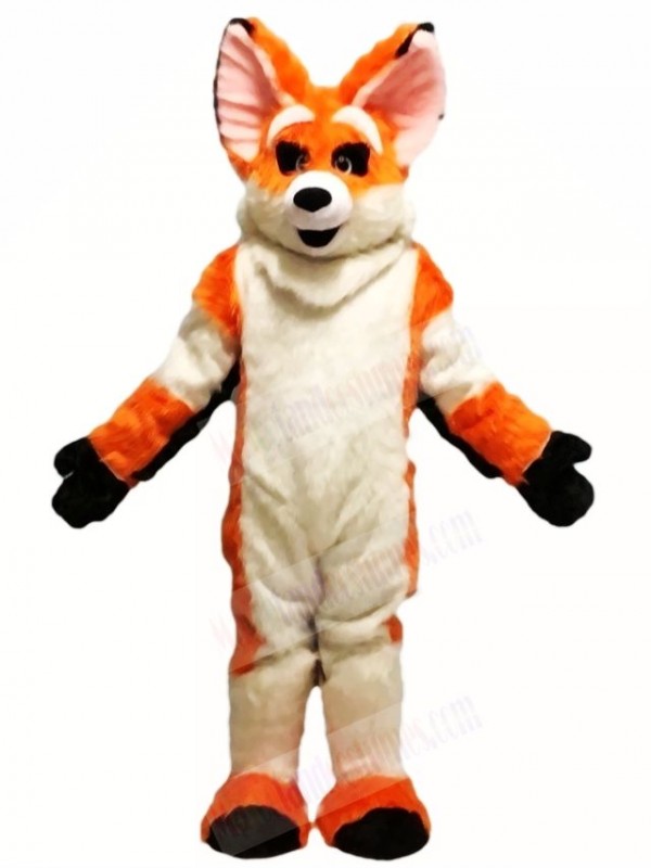 Orange Husky Dog Fursuit Fox Mascot Costumes Animal