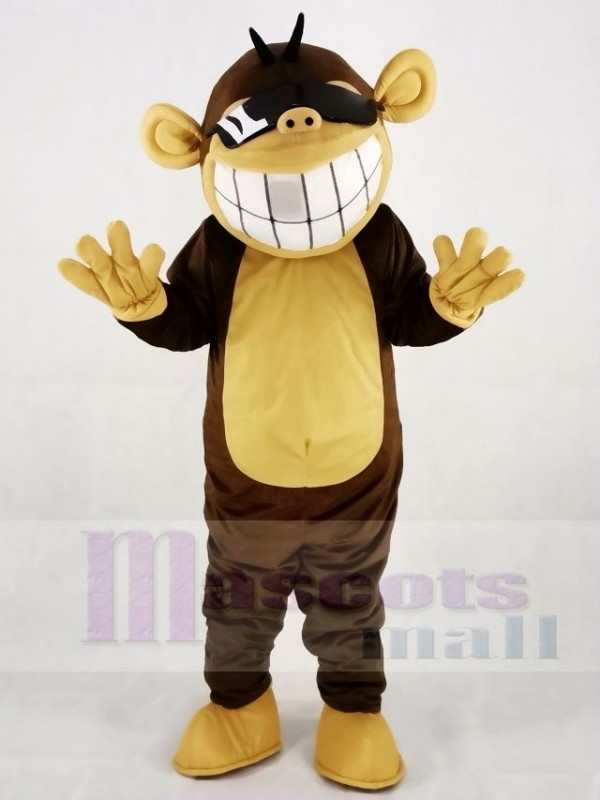 Funny Happy Monkey Mascot Costumes Animal Funny Happy Monkey Mascot Costumes Animal