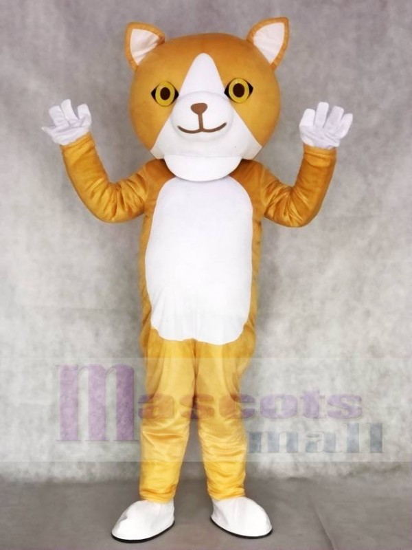 Happy Cat Mascot Adult Costumes Animal