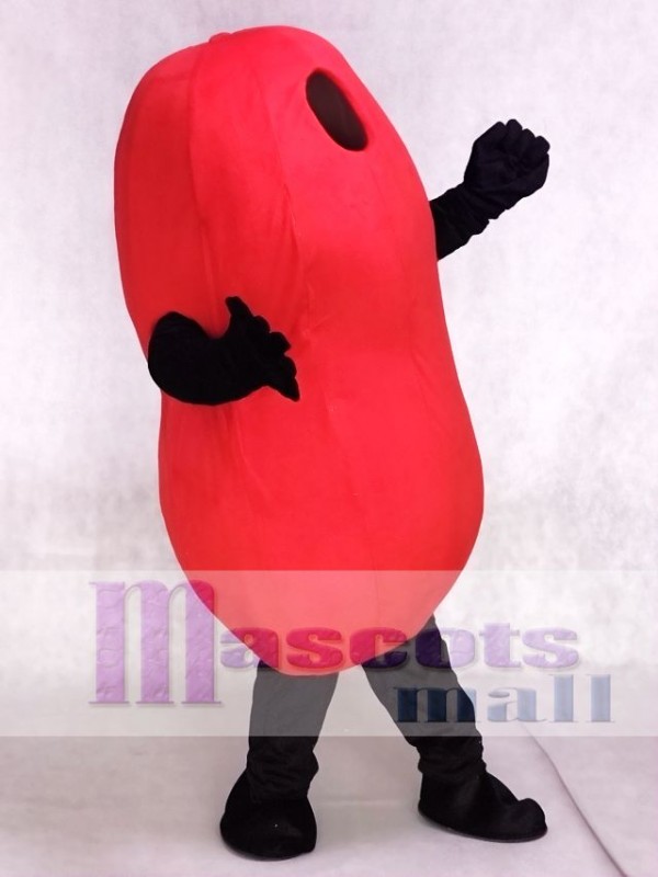 Wholesale bswm61 Hot sale RED M&M chocolate bean mascot costume