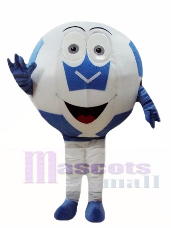 Blue Ball Football Mascot Costumes 