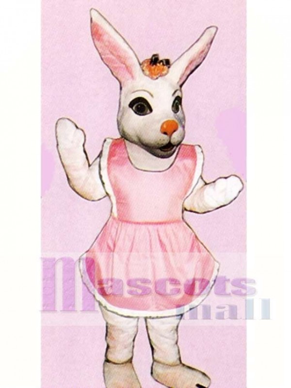Easter Miss Bunny Mascot Costume