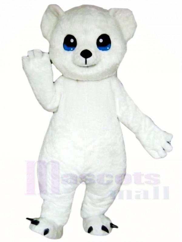 White Polar Bear Mascot Costumes Animal