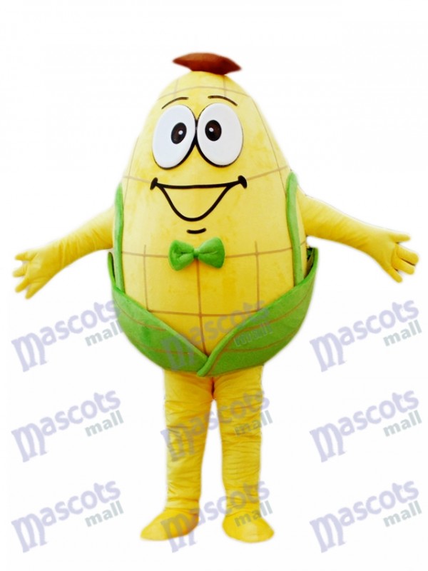 Corn Mascot Costume Cartoon  