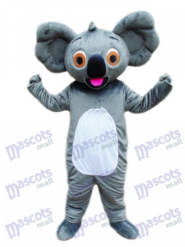 Koala with Red Tongue Mascot Costume Animal 