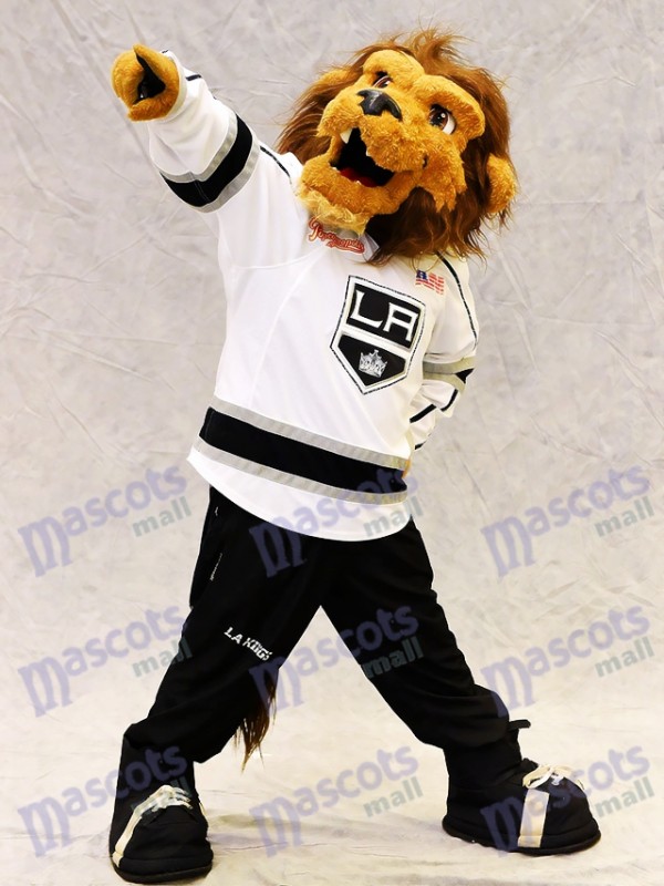 Bailey the Lion of the Los Angeles Kings Mascot Costume