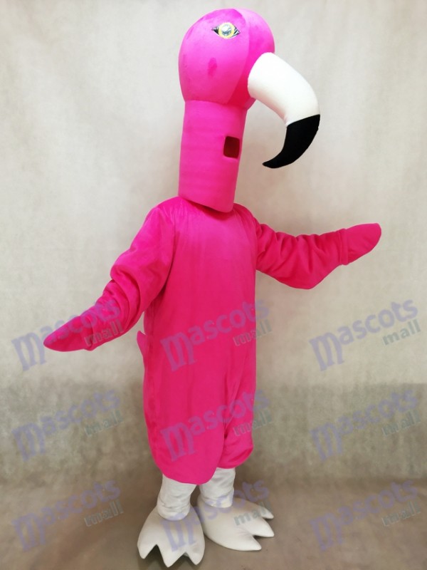 Cute Flamingo Bird Mascot Costume