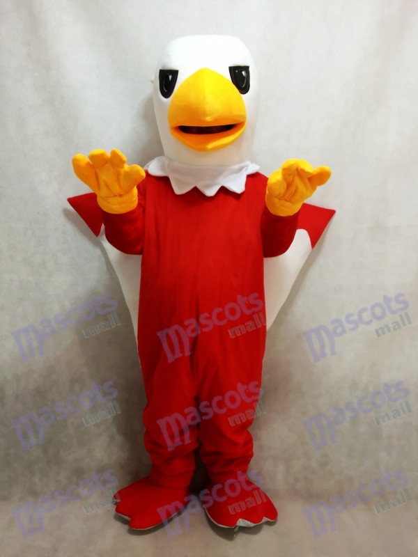 Red Griffin Mascot Costume 