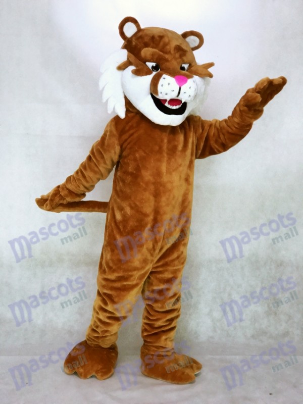 Realistic Sabretooth Tiger Mascot Costume