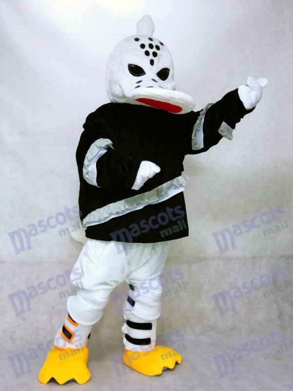 Fierce Wild Wing Duck Mascot Costume Ice Hockey Player Animal 
