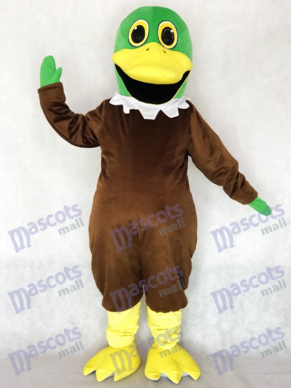 Cute Mallard Duck Mascot Costume Animal 