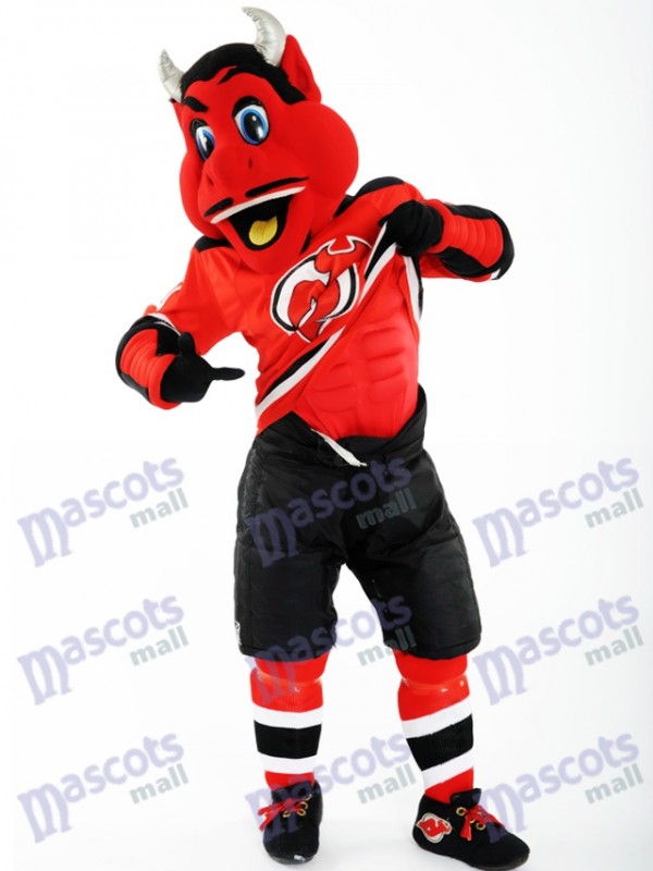 New Jersey Devils NJ Devil Mascot Bobblehead - Collectible