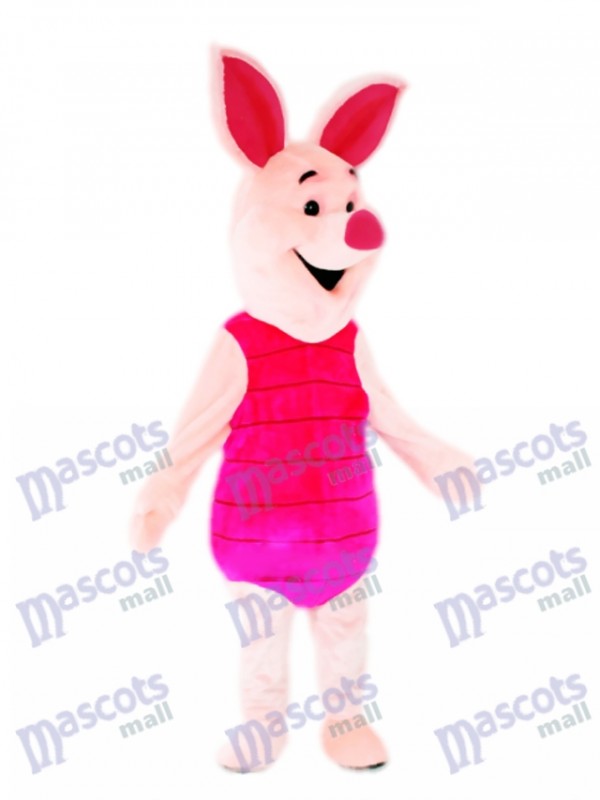 Pink Pig Piglet Mascot Costume