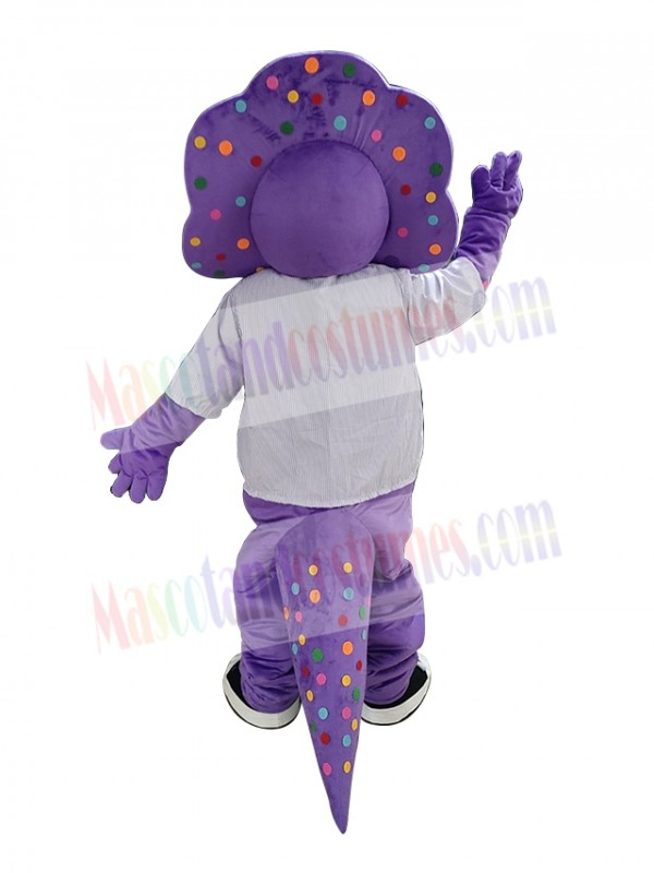 Triceratops mascot costume
