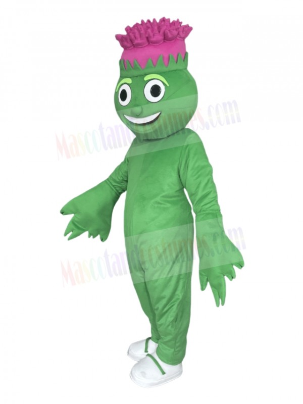 Thistle Plant mascot costume