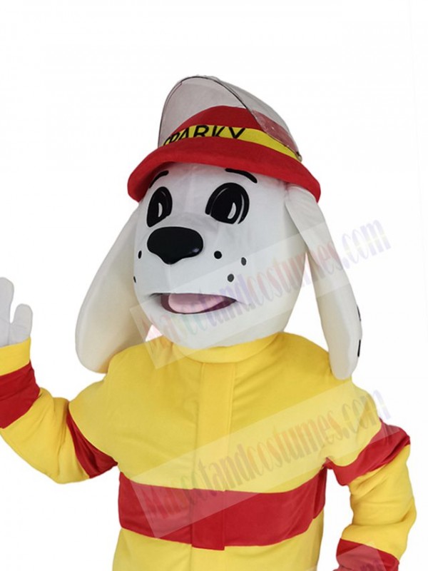 Sparky Dog mascot costume