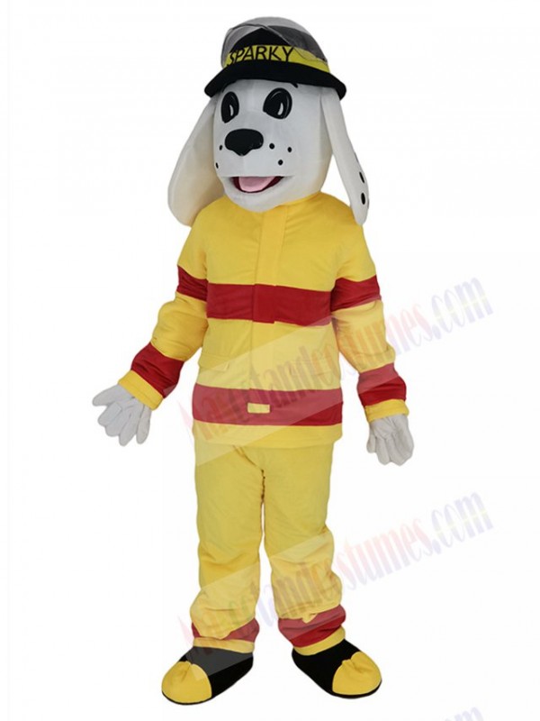 Sparky Dog mascot costume