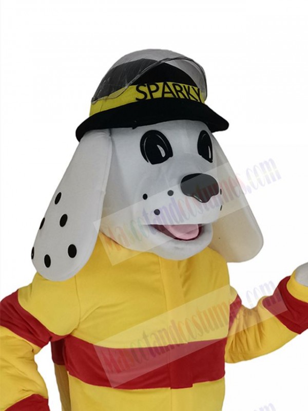 Sparky Dog mascot costume