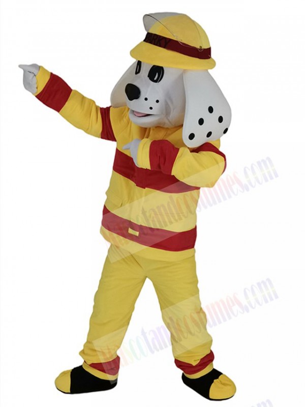 Sparky Dog mascot costume