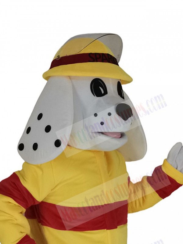 Sparky Dog mascot costume