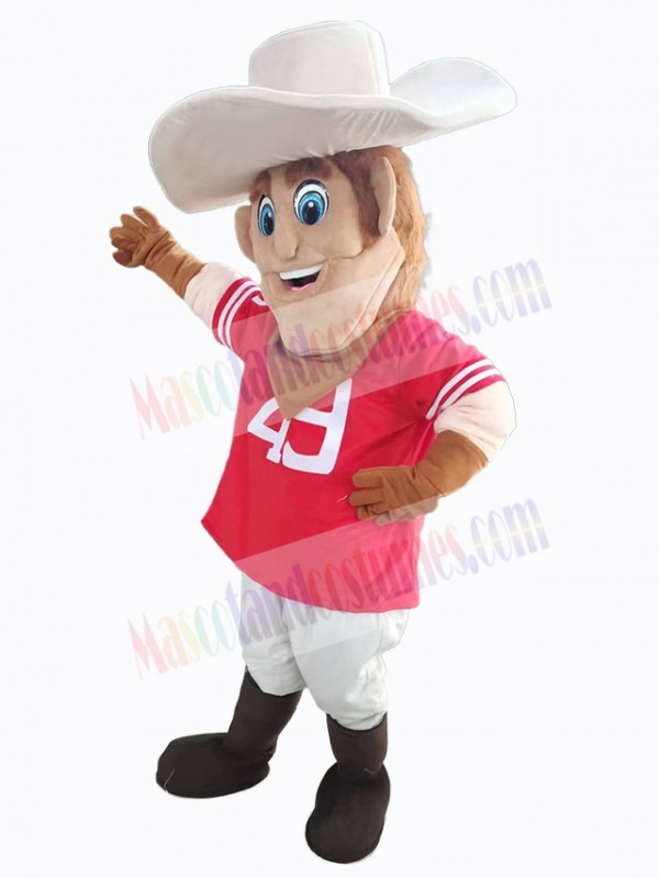 Cowboy mascot costume