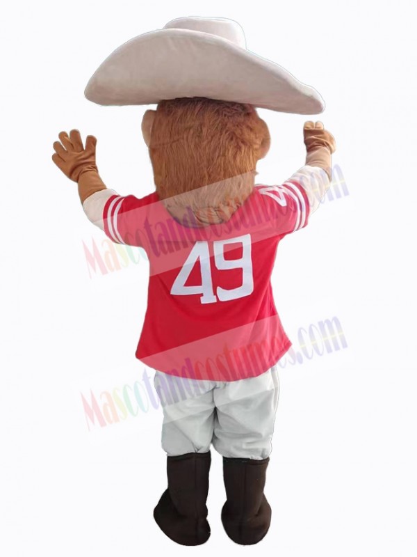 Cowboy mascot costume