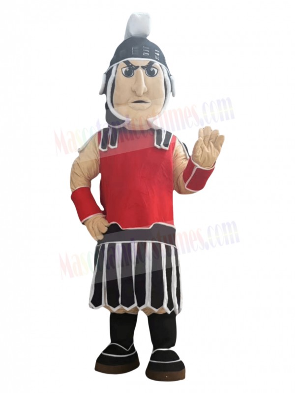 Spartan mascot costume