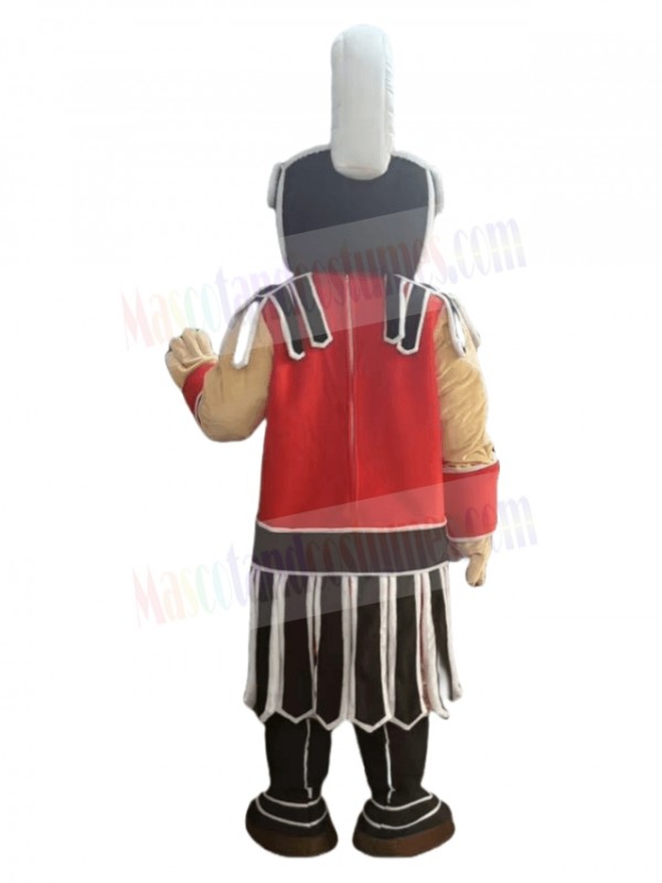 Spartan mascot costume