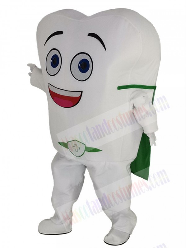 Tooth mascot costume