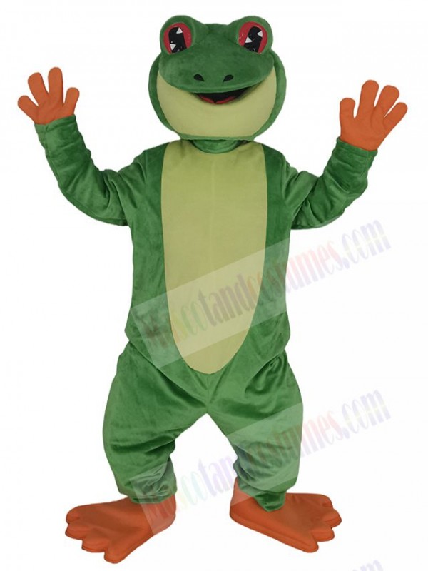 Tree Frog mascot costume