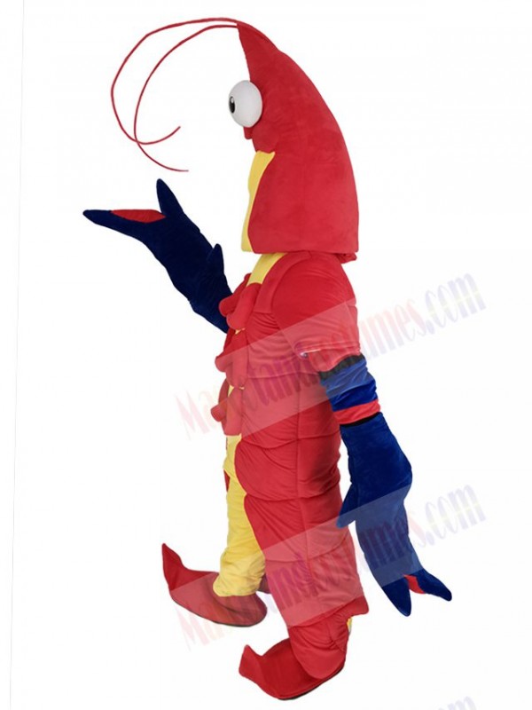 Shrimp Prawn mascot costume