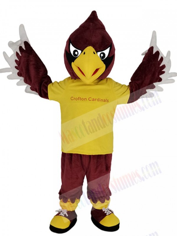 Cardinal Bird mascot costume