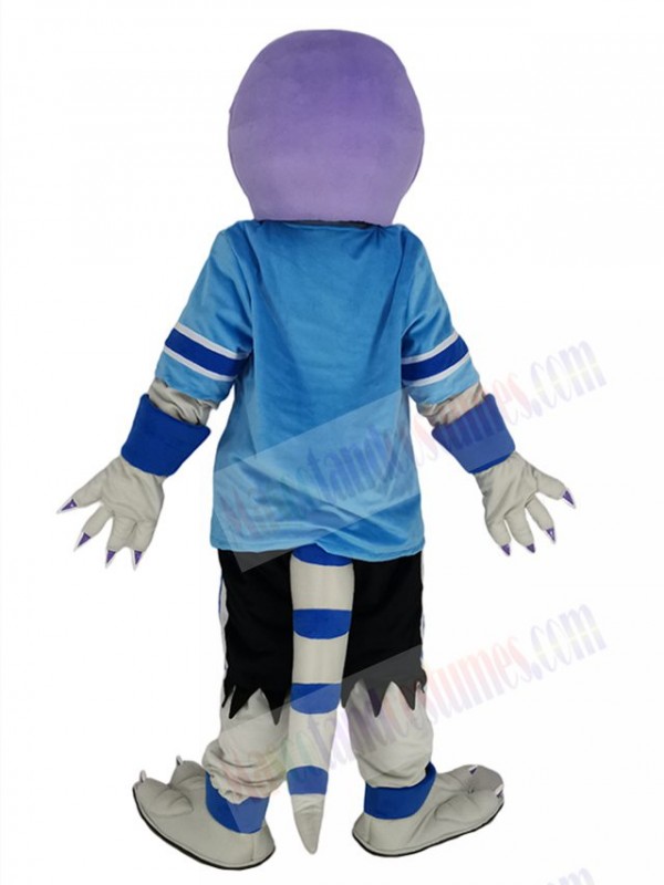 Velociraptor Dinosaur mascot costume