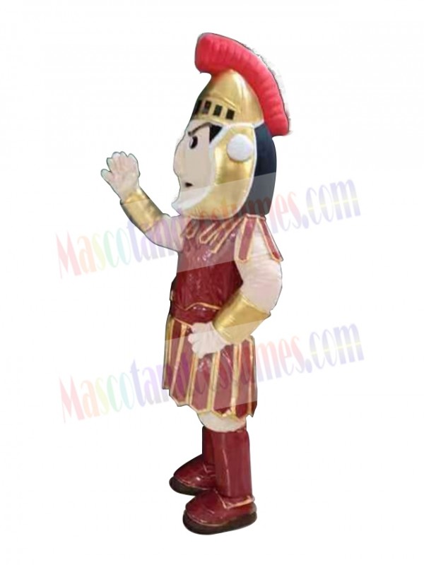 Spartan Trojan mascot costume