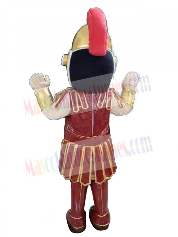 Spartan Trojan mascot costume