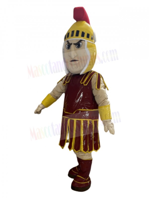 Spartan mascot costume