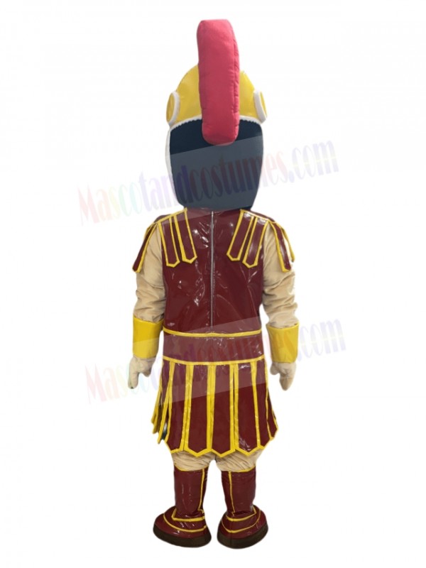 Spartan mascot costume