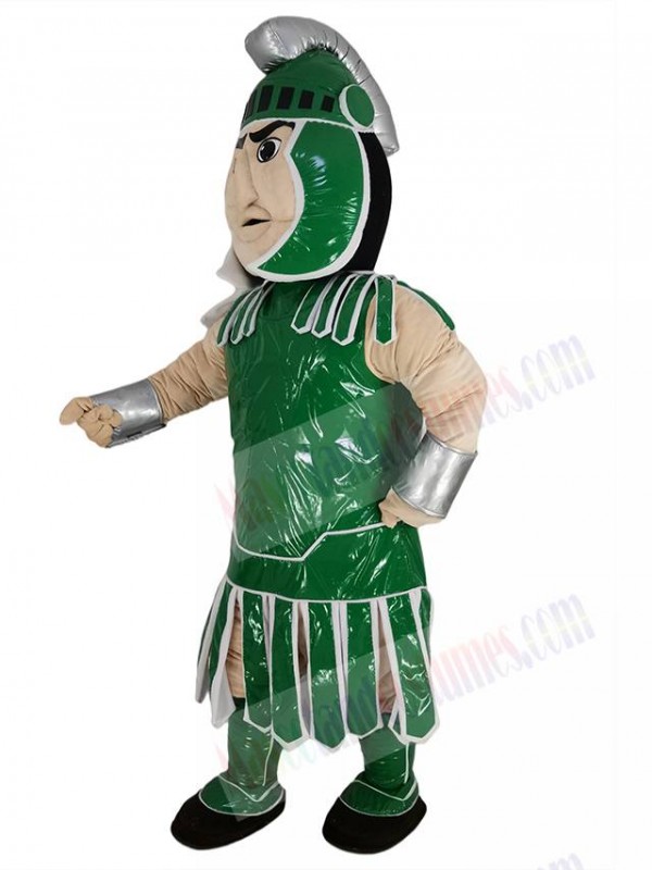 Spartan Knight mascot costume