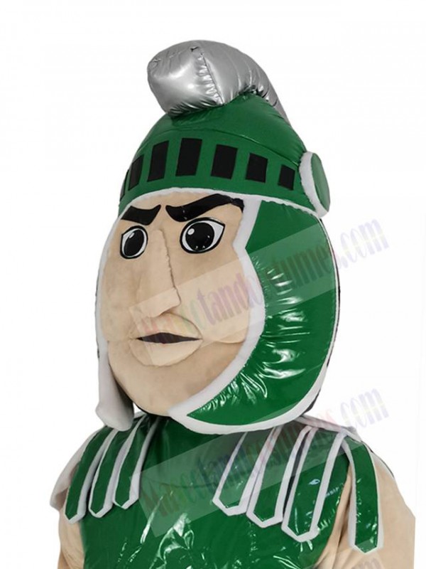Spartan Knight mascot costume