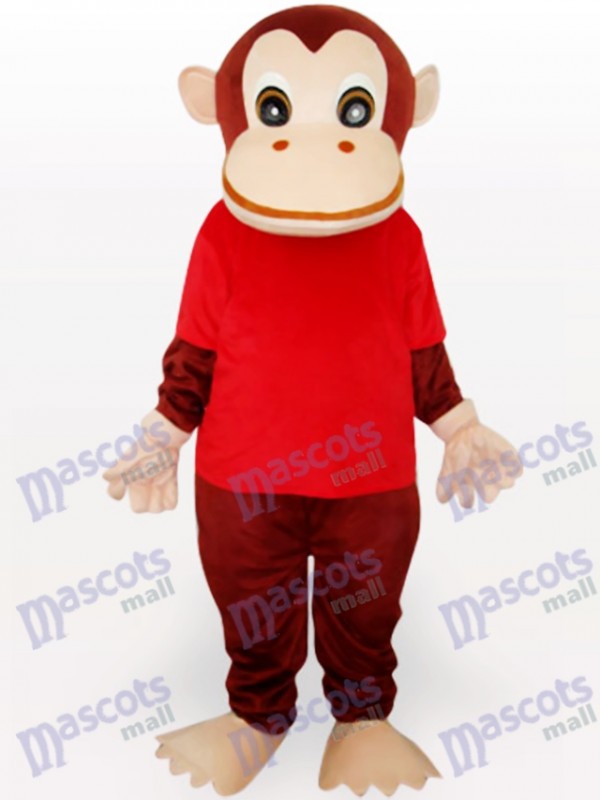 Red Gorilla Animal Mascot Funny Costume