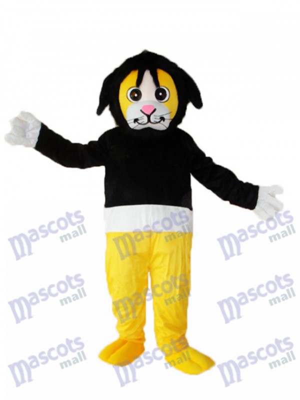 Tony Monkey in Black Sweater Adult Mascot Costume