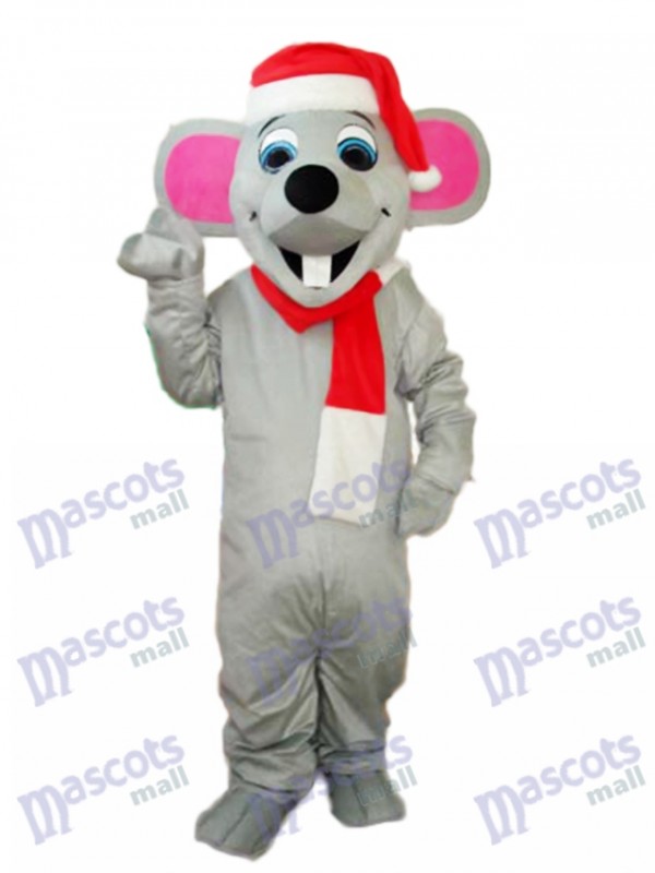 Christmas Mouse Mascot Adult Costume