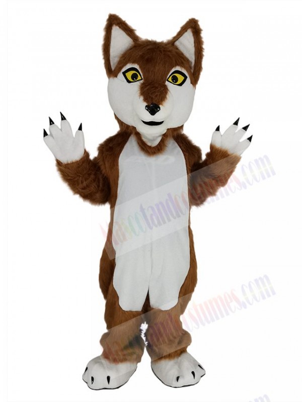 Wolf mascot costume