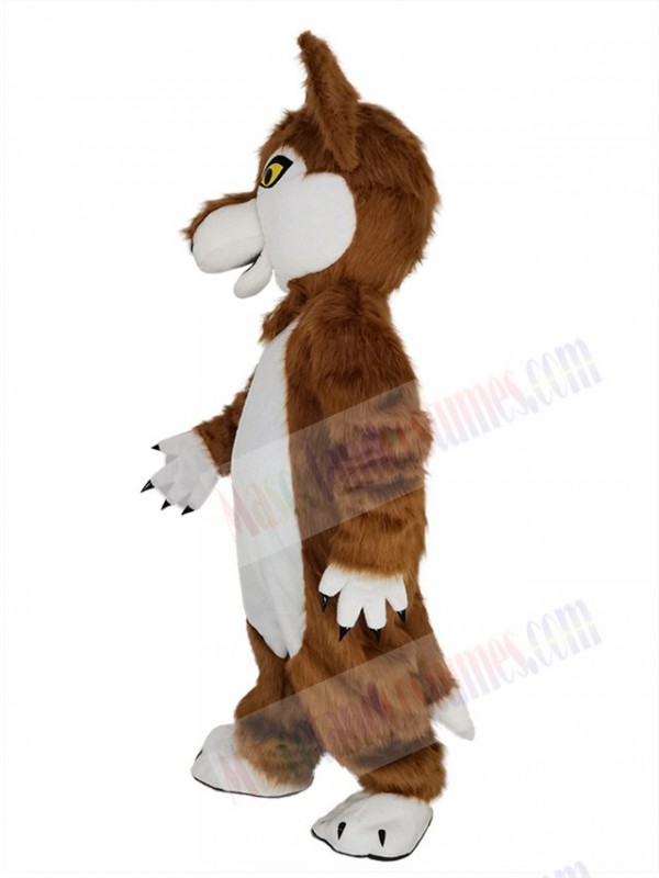 Wolf mascot costume