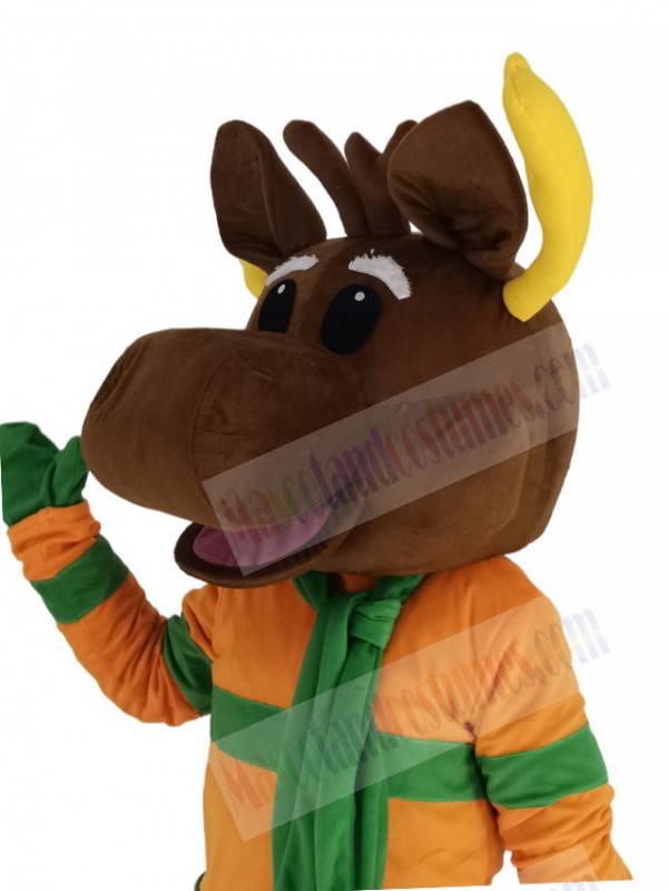 Deer mascot costume