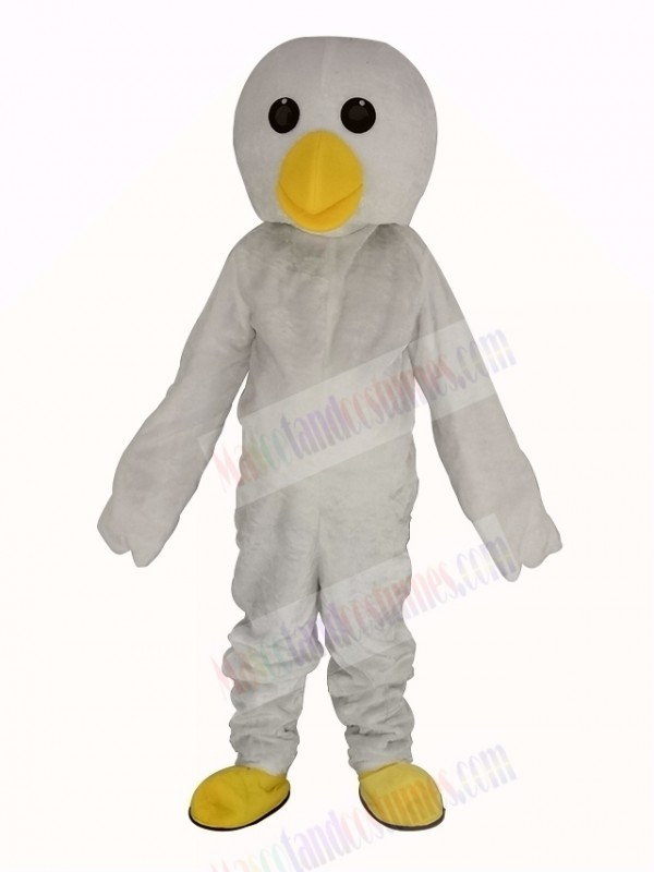 White Chick Mascot Costume