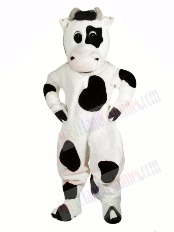 Funny Black and White Cow Mascot Costumes Animal
