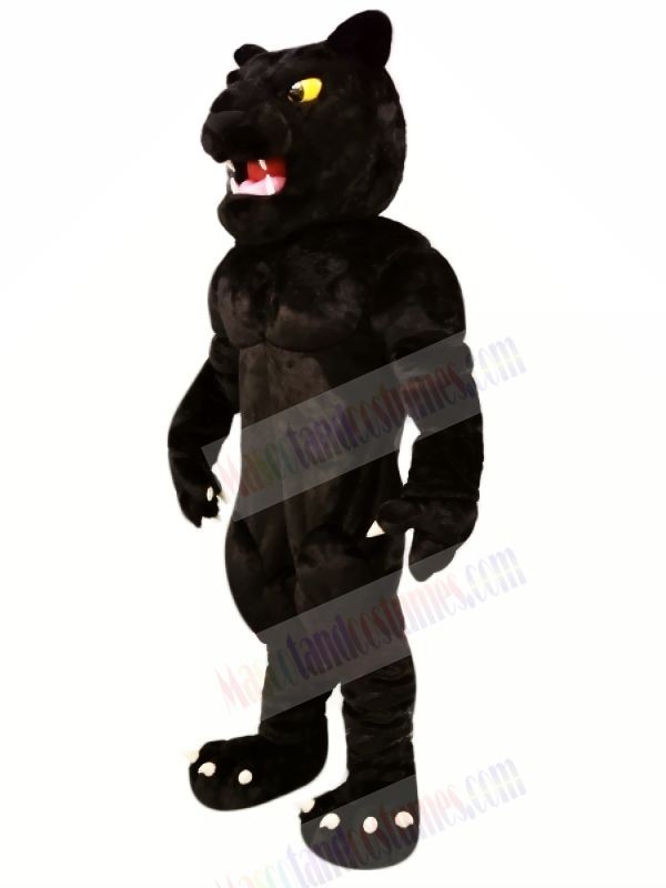 Power Black Panther Mascot Costume Cartoon	
