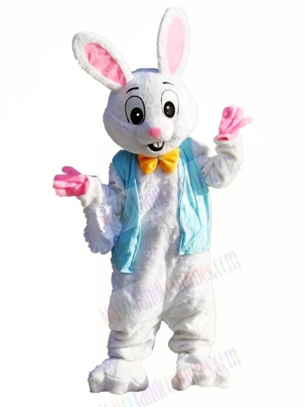 Plush Easter Bunny Mascot Costumes Animal