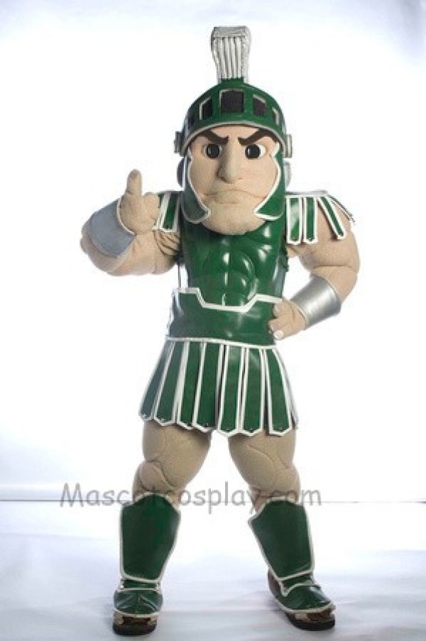 Spartan Trojan knight Man mascot costume